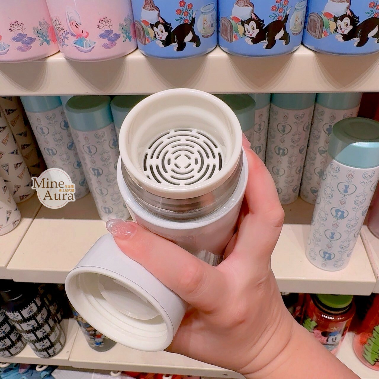 愛麗兒 Ariel 圖案 附可拆濾網 隨身 水壺 小美人魚 The Little Mermaid -香港迪士尼樂園