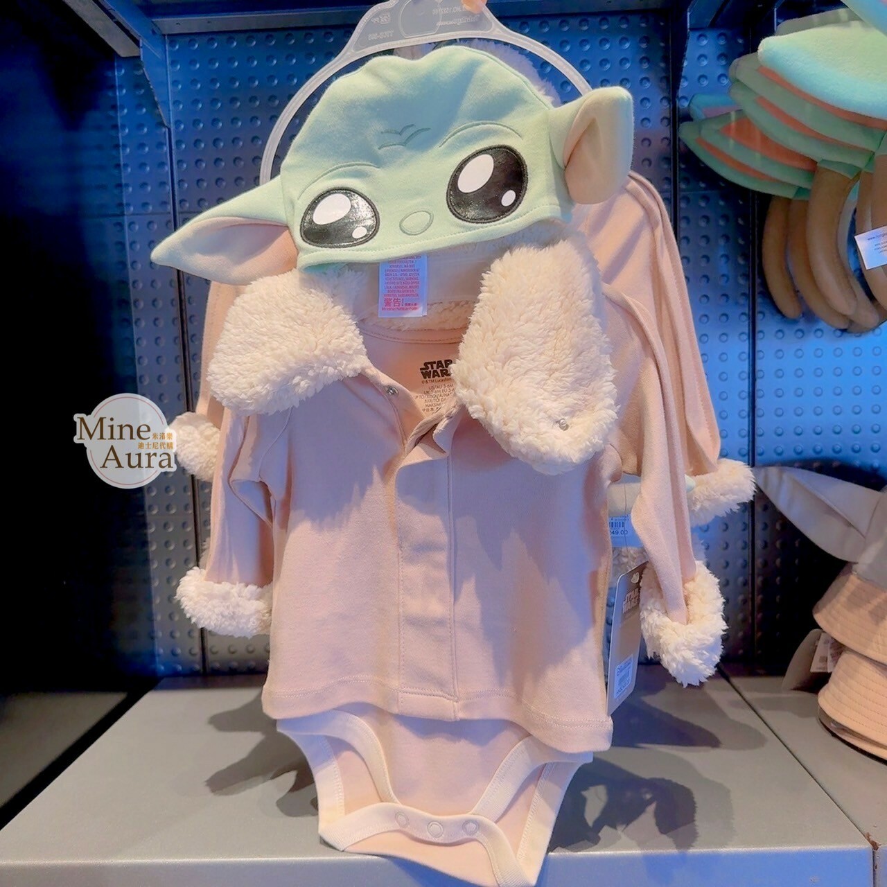 尤達 Yoda 造型 嬰兒 包屁衣 星際大戰 Star Wars -香港迪士尼樂園