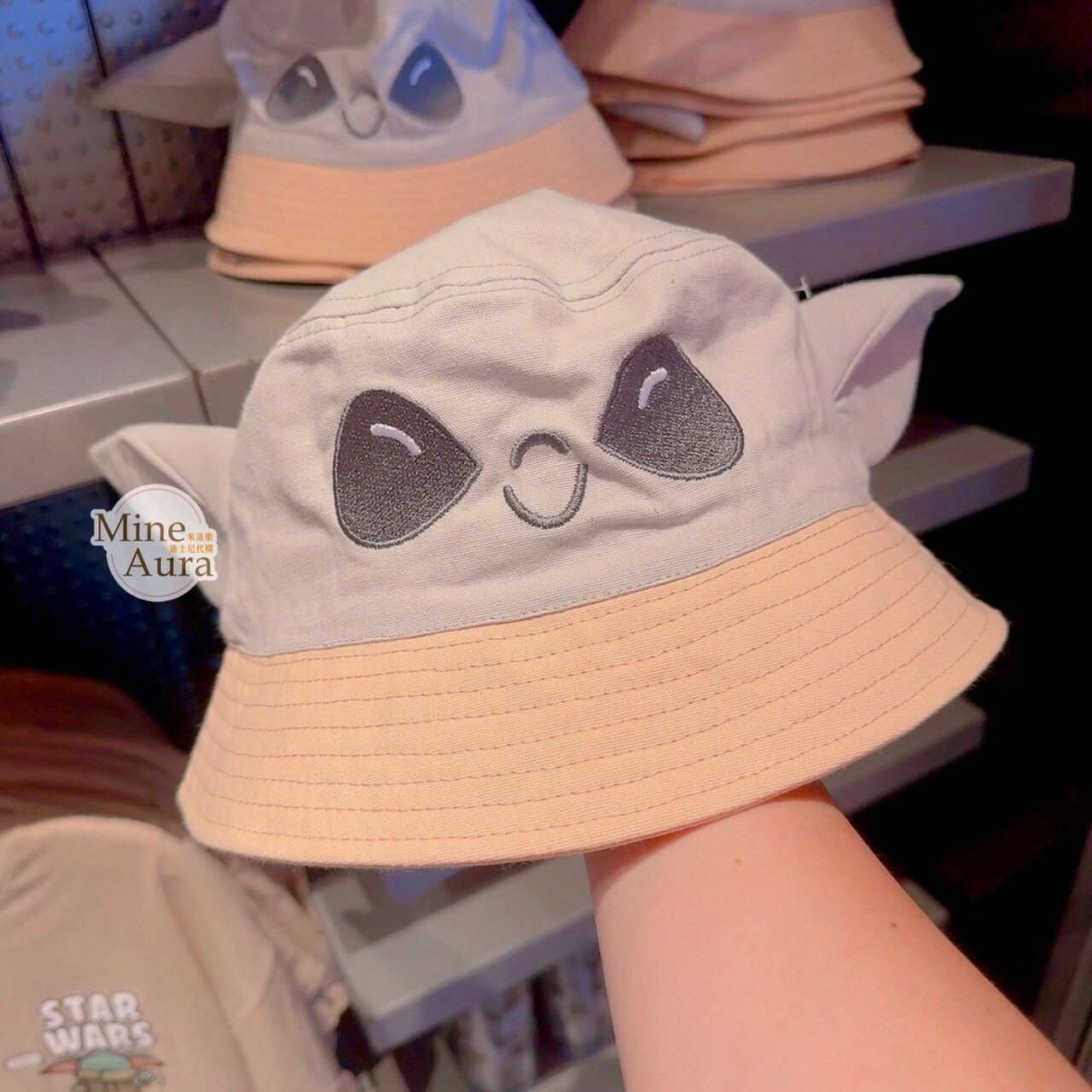 尤達 Yoda 立體耳朵 造型 棒球帽 帽子 星際大戰 Star Wars -香港迪士尼樂園