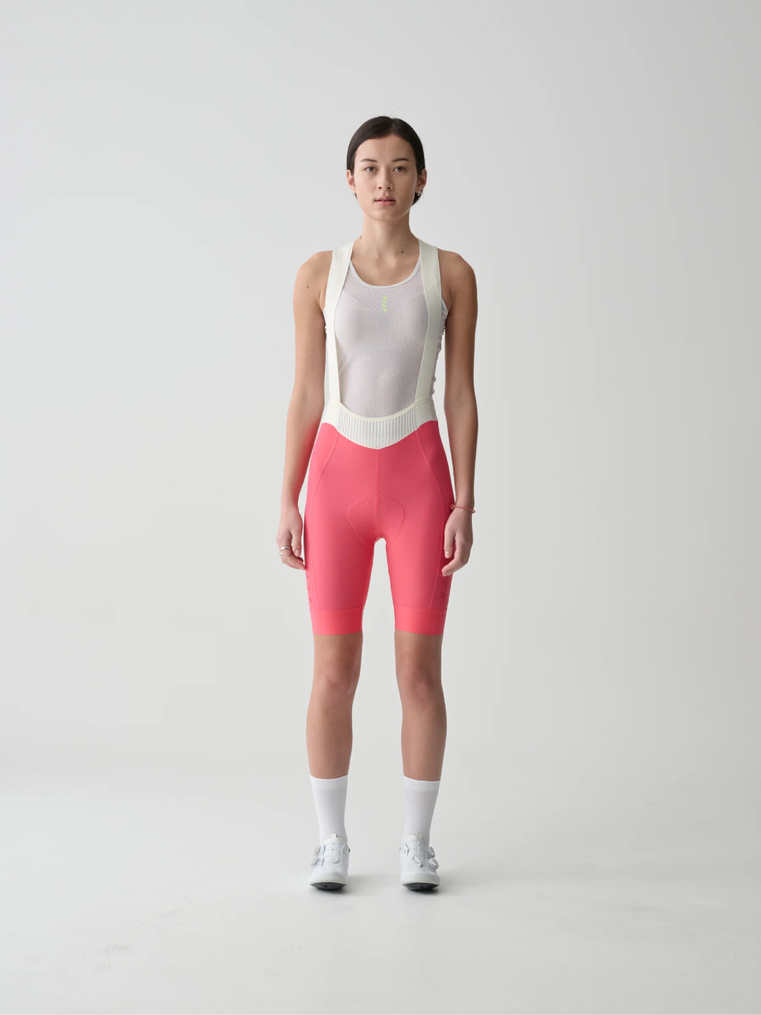 零碼【MAAP】Women's Team Bib Evo 女吊帶短車褲 / Vivid Pink 桃粉