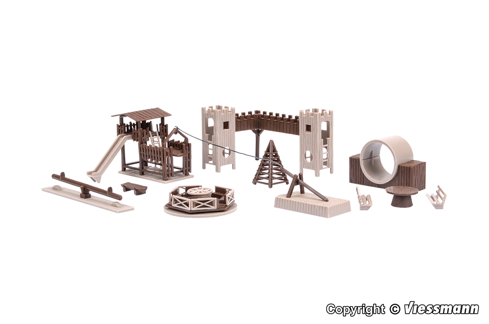 Vollmer 43668 HO規 冒險遊樂場.套件