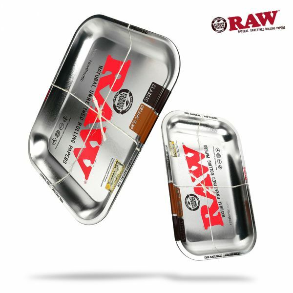 🇪🇸RAW - Medium Original Silver Metal Tray 捲煙盤