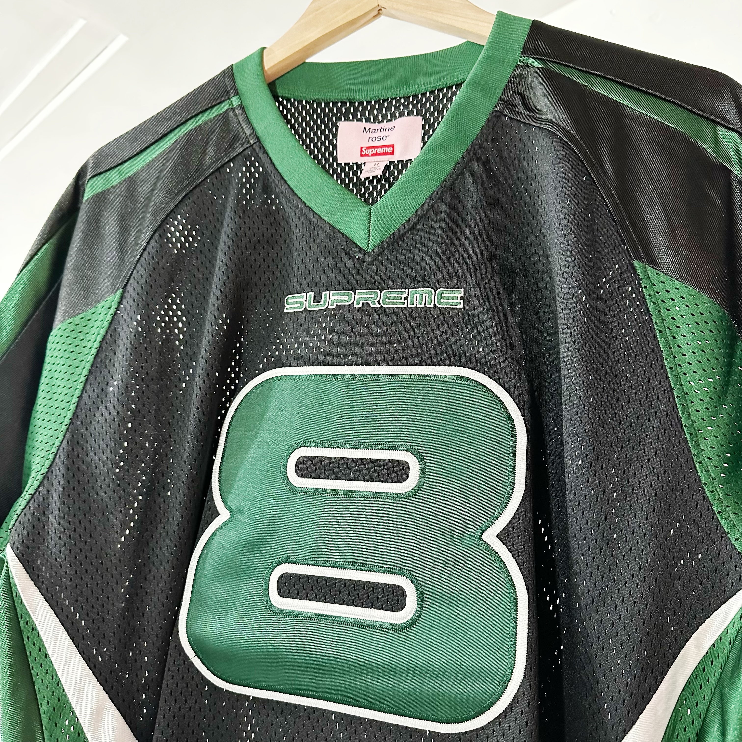 Supreme®/Martine Rose® Football Jersey Black Supreme®/Martine Rose® Football Jersey Black