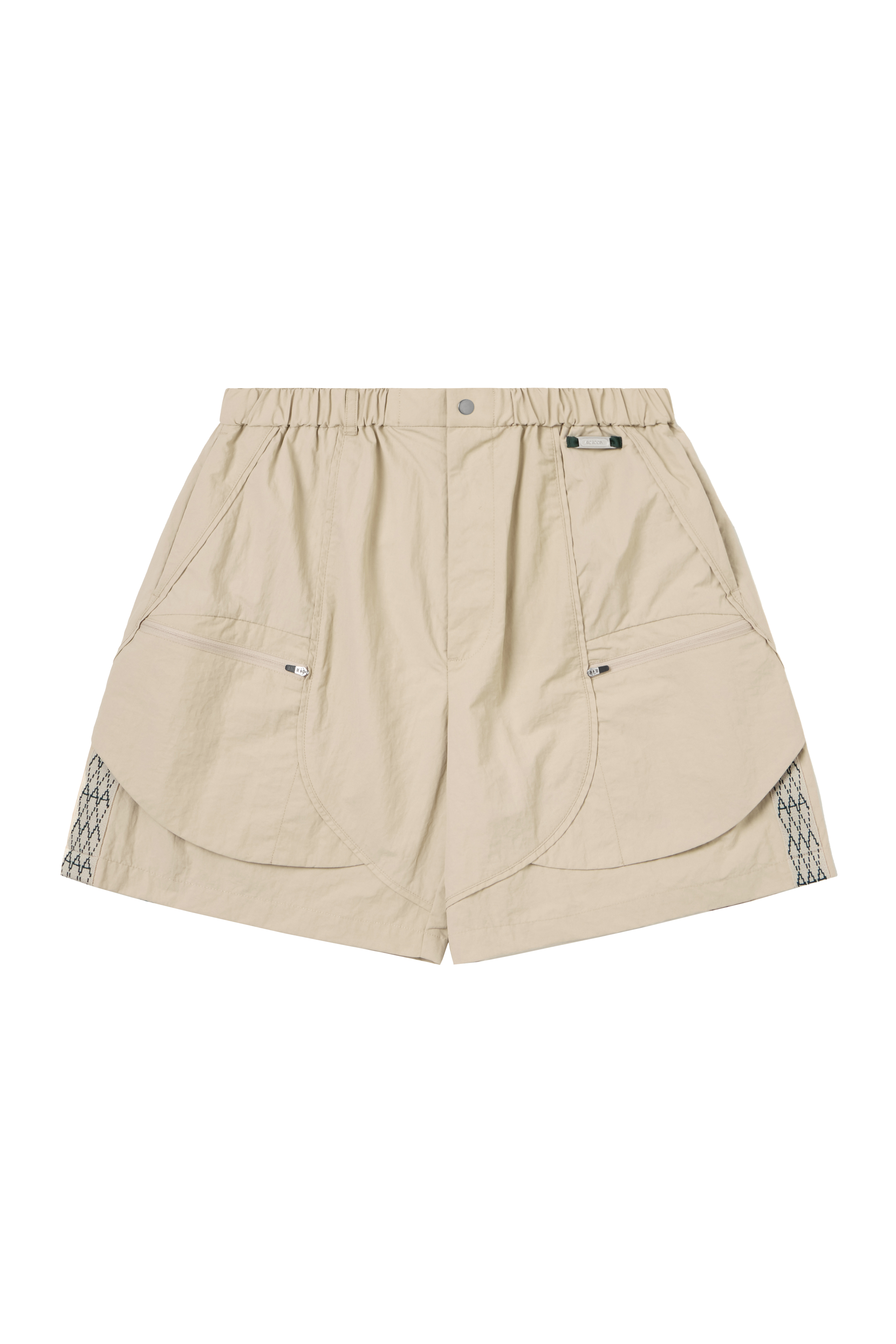 CURVE-CUTTING UTILITY SHORTS - KHAKI
