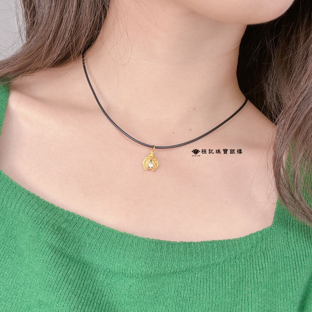 真愛金龜 黃金墜子