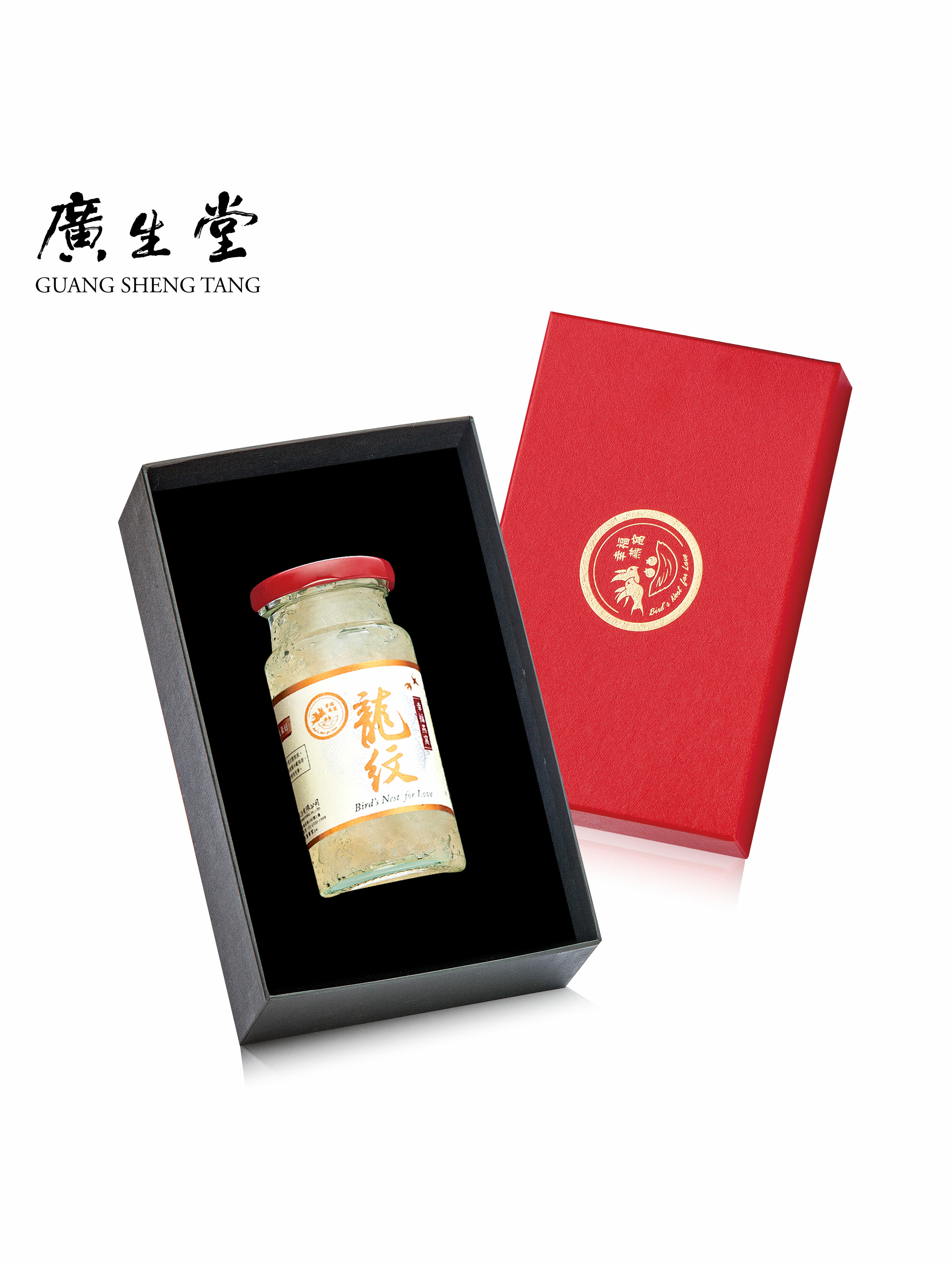 超濃龍紋燕盞冰糖燕窩140ml 1入/盒