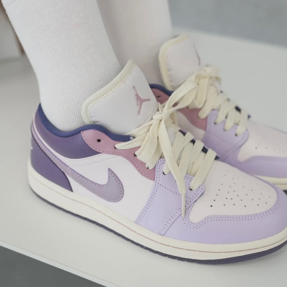 Nike Air Jordan 1 Low "Pink Purple" 粉紫莓果