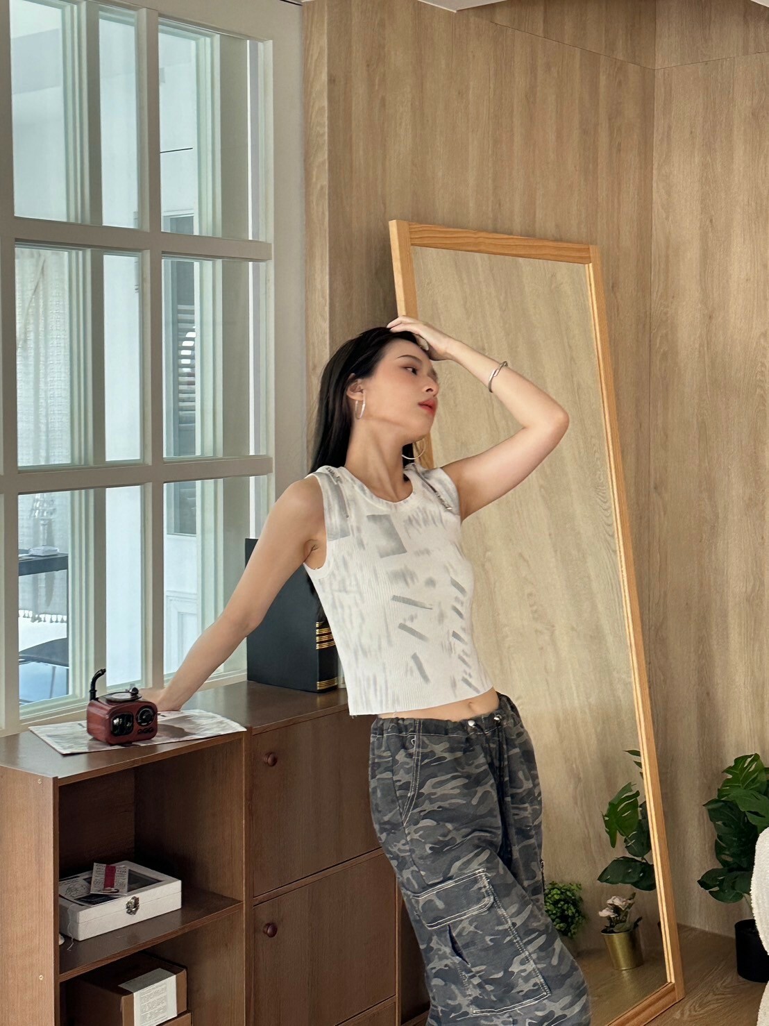 限時收單✈️ 刷色拉鍊背心 2colors（現貨）