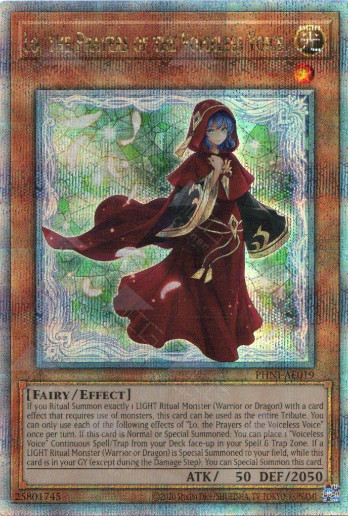 PHNI-AE019 Lo, the Prayers of the Voiceless Voice