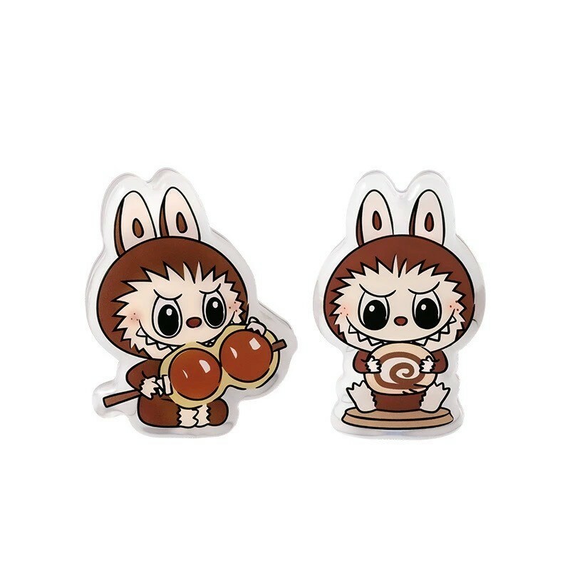 POP MART 泡泡瑪特 THE MONSTERS 北京系列 拉布布 LABUBU 壓克力夾子 磁鐵 冰箱貼 盲選盒 盲盒 -泡泡瑪特城市樂園