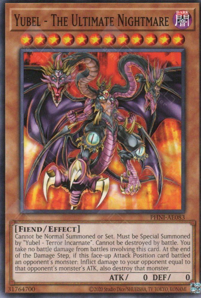 PHNI-AE083 Yubel - The Ultimate Nightmare (N)