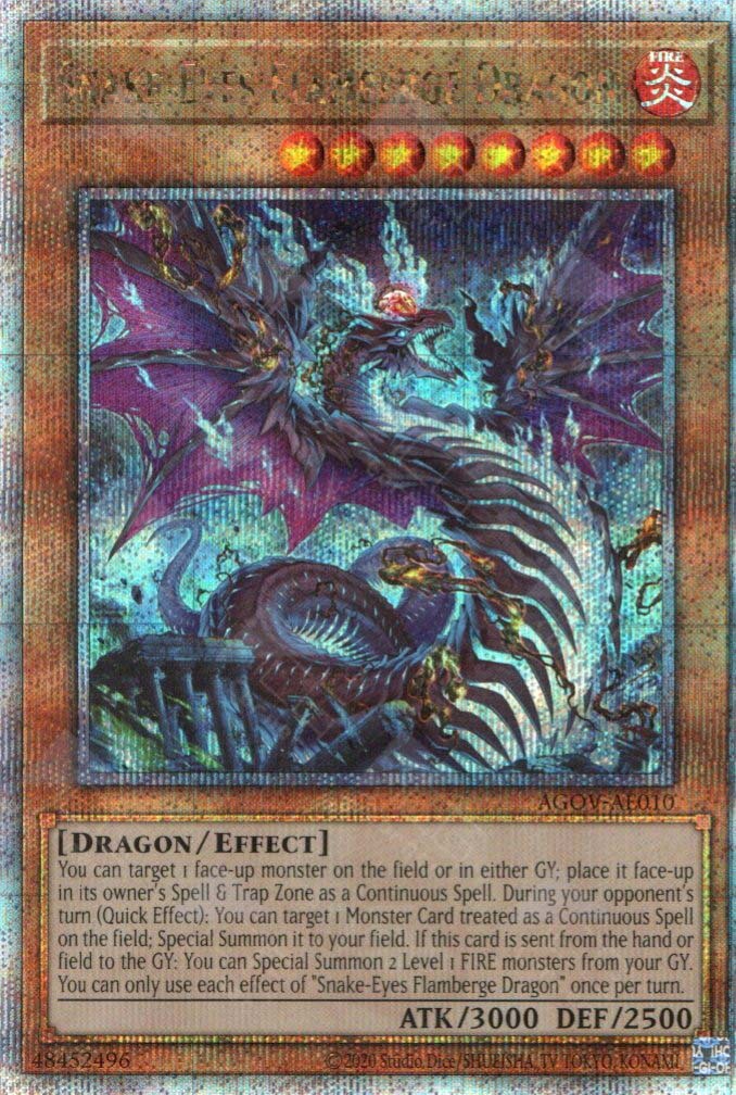 AGOV-AE010 Snake-Eyes Flamberge Dragon