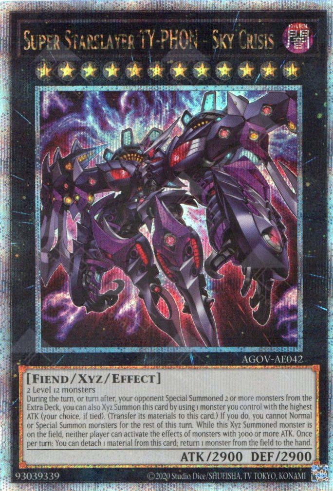 AGOV-AE042 Super Starslayer TY-PHON - Sky Crisis