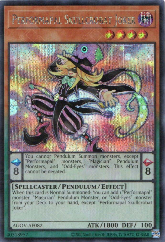 AGOV-AE082 Performapal Skullcrobat Joker