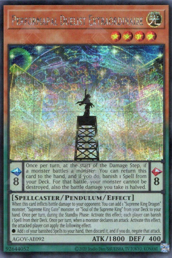 AGOV-AE092 Performapal Duelist Extraordinaire