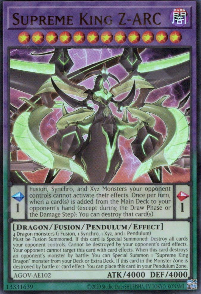 AGOV-AE102 Supreme King Z-ARC