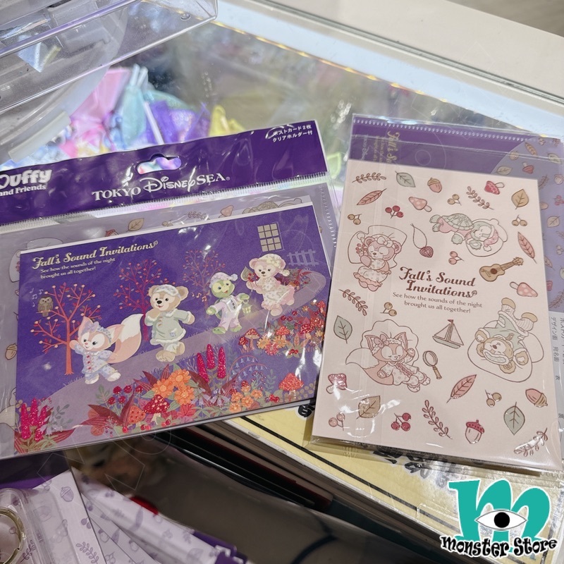 Duffy Shellimay Olumei Linabell明信片連文件袋