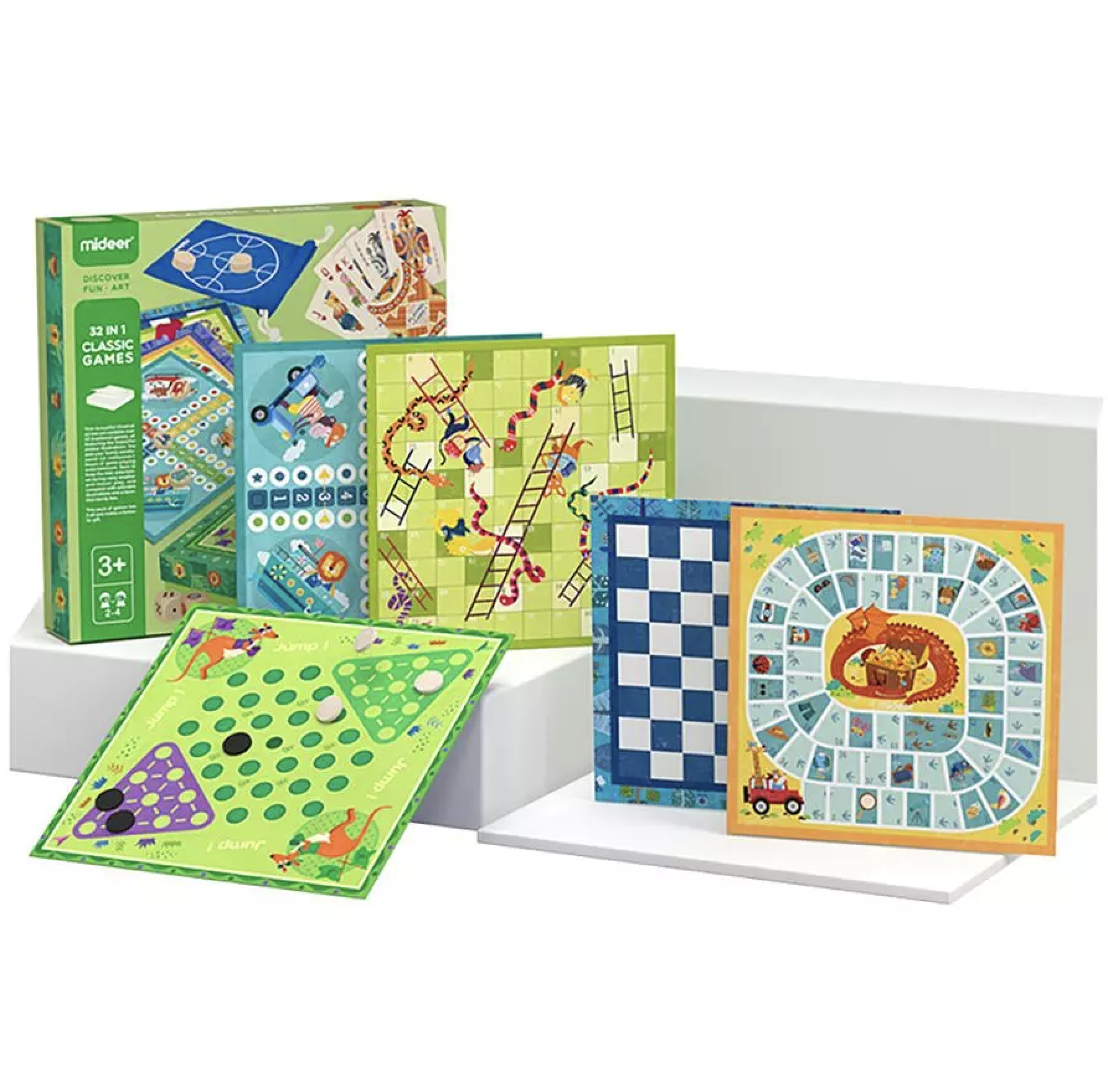 MiDeer 32合一經典桌遊組