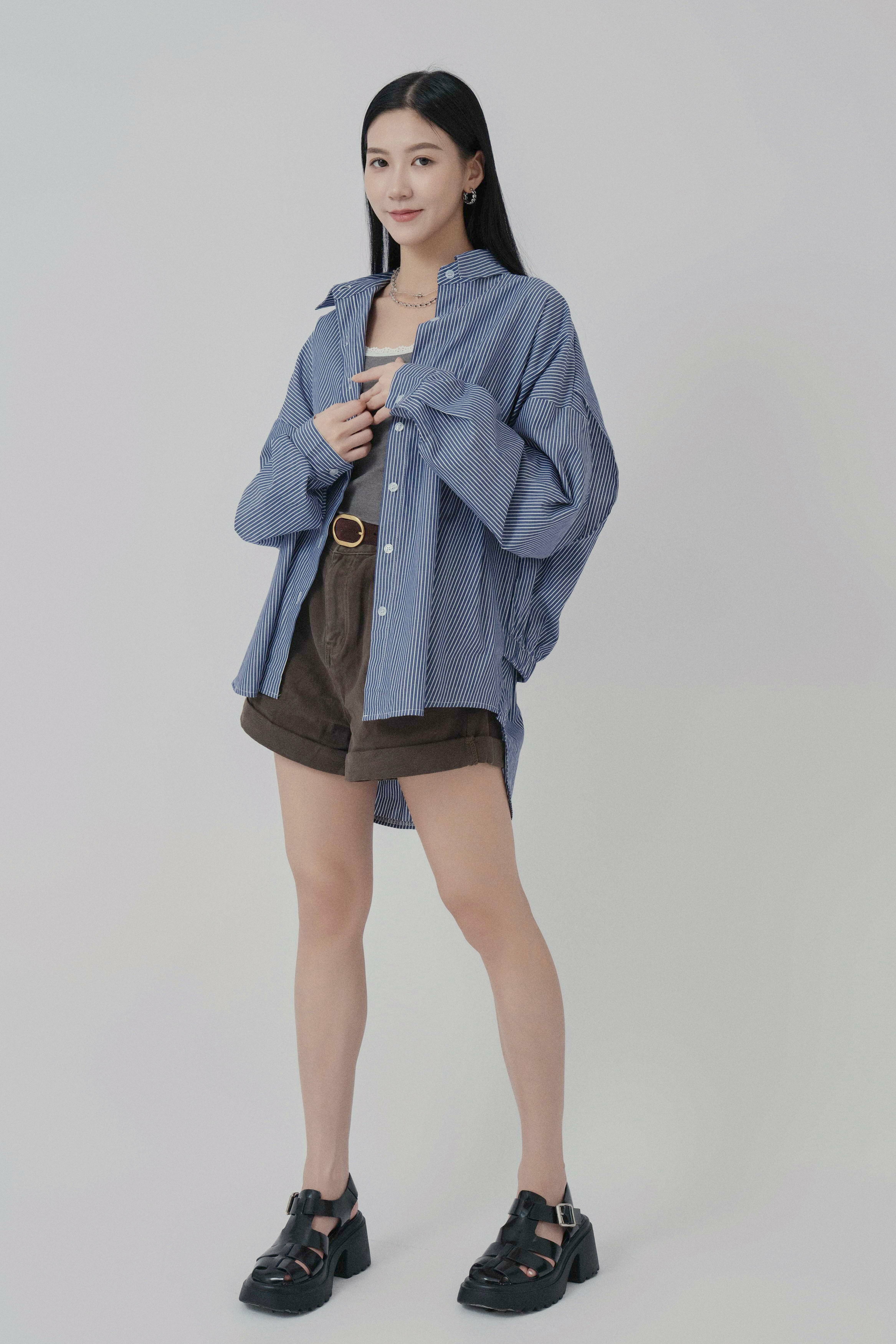 FW24_0037（裇衫＋吊帶背心＋短褲）