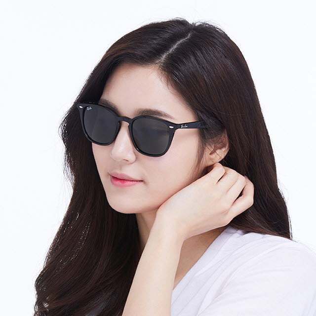 【RayBan】RB4258F 60187-52mm 時尚流行方框太陽眼鏡