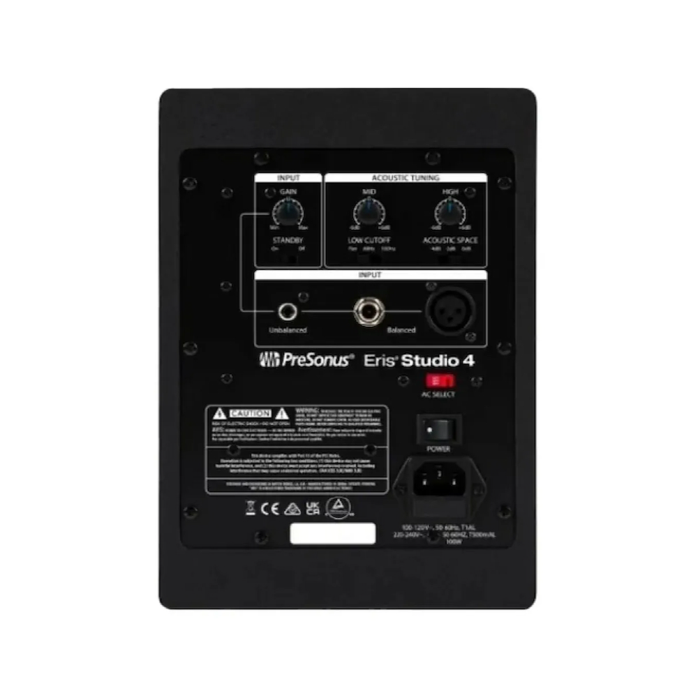 PreSonus PreSonus / Eris Studio系列 專業監聽喇叭 (最大8吋,140W)(Studio4/Studio5/Studio8)(對) 第 2 張圖片｜三峽錄音 / 音響