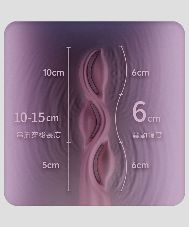 三體串流按摩棒｜電動按摩棒