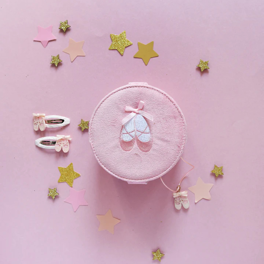 英國Rockahula Kids 髮夾-Ballet Shoes