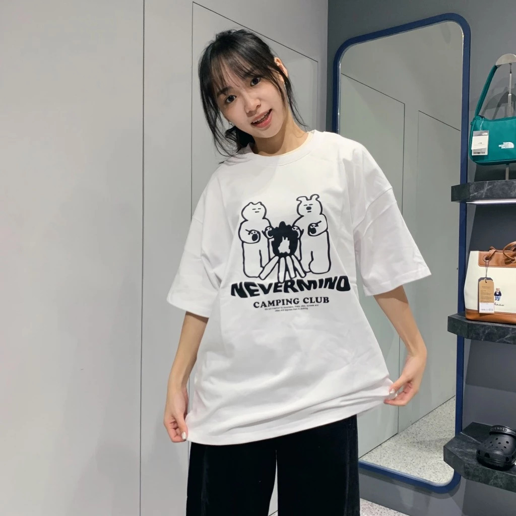 6332 Never Mind取暖動物 厚磅短袖