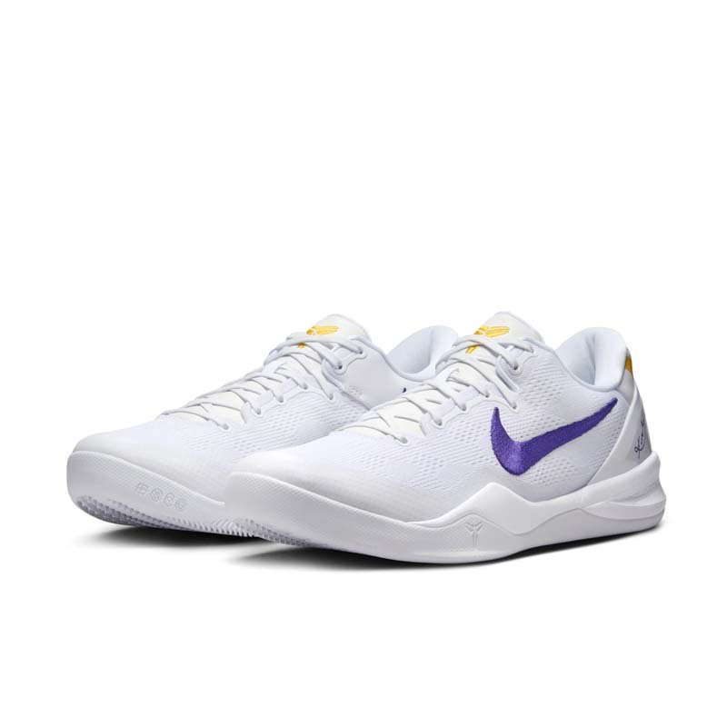 Nike Kobe 8 Protro "Lakers Home" 湖人隊主場 白紫鉤 男鞋 HF9550-100 [台灣現貨]