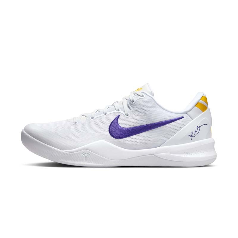 Nike Kobe 8 Protro "Lakers Home" 湖人隊主場 白紫鉤 男鞋 HF9550-100 [台灣現貨]