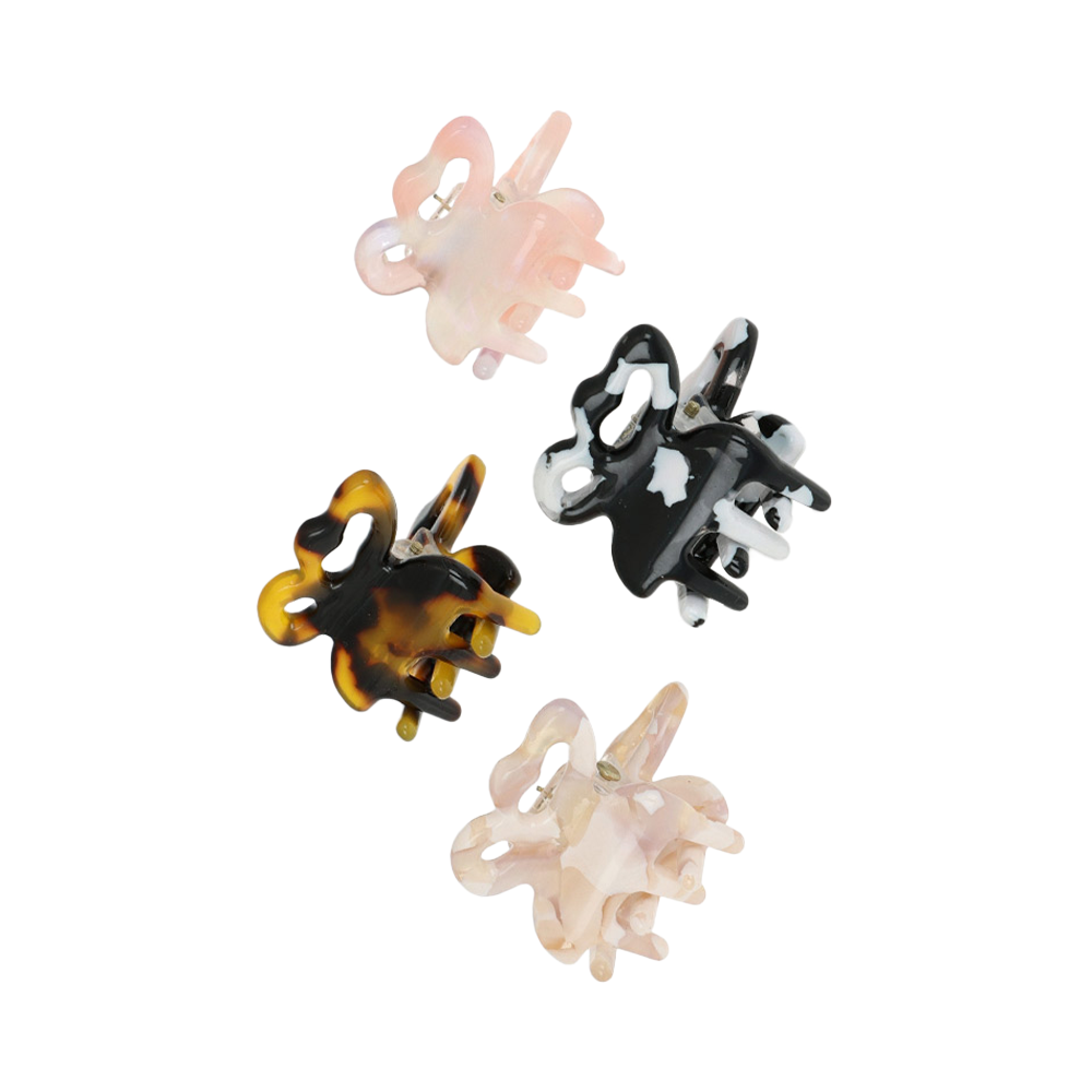 L. ERICKSON 迷你蝴蝶小抓夾組-4入1組〈不分色〉