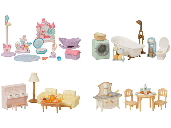 15618 森林家族神秘閣樓亮麗華庭-豪華家具系列