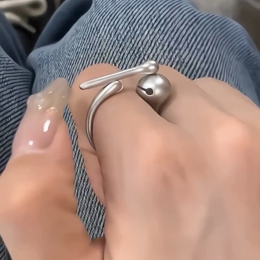 佛系木魚積功德戒指