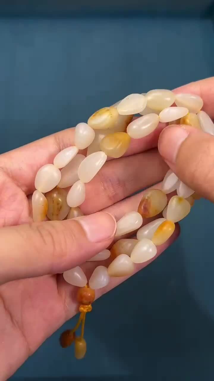 99249 和田玉籽料項鏈/手鏈