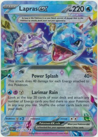 SCREN 032/142 Lapras ex