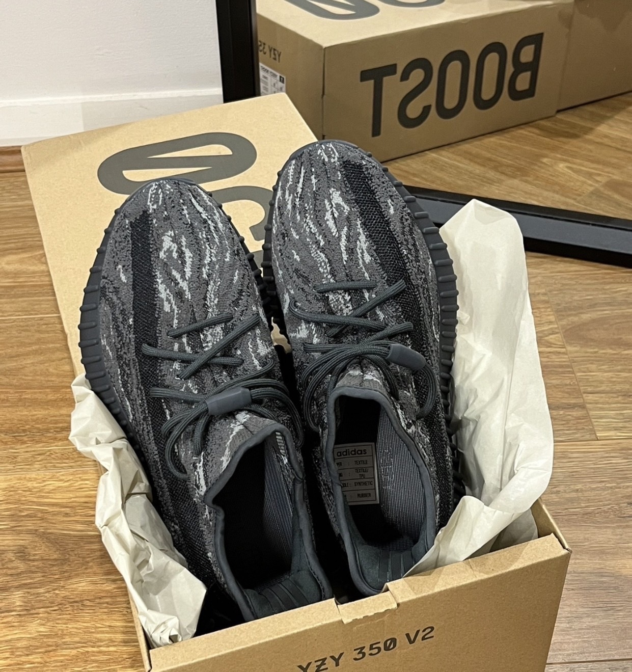 預購 adidas Yeezy Boost 350 V2 MX Dark Salt 黑灰