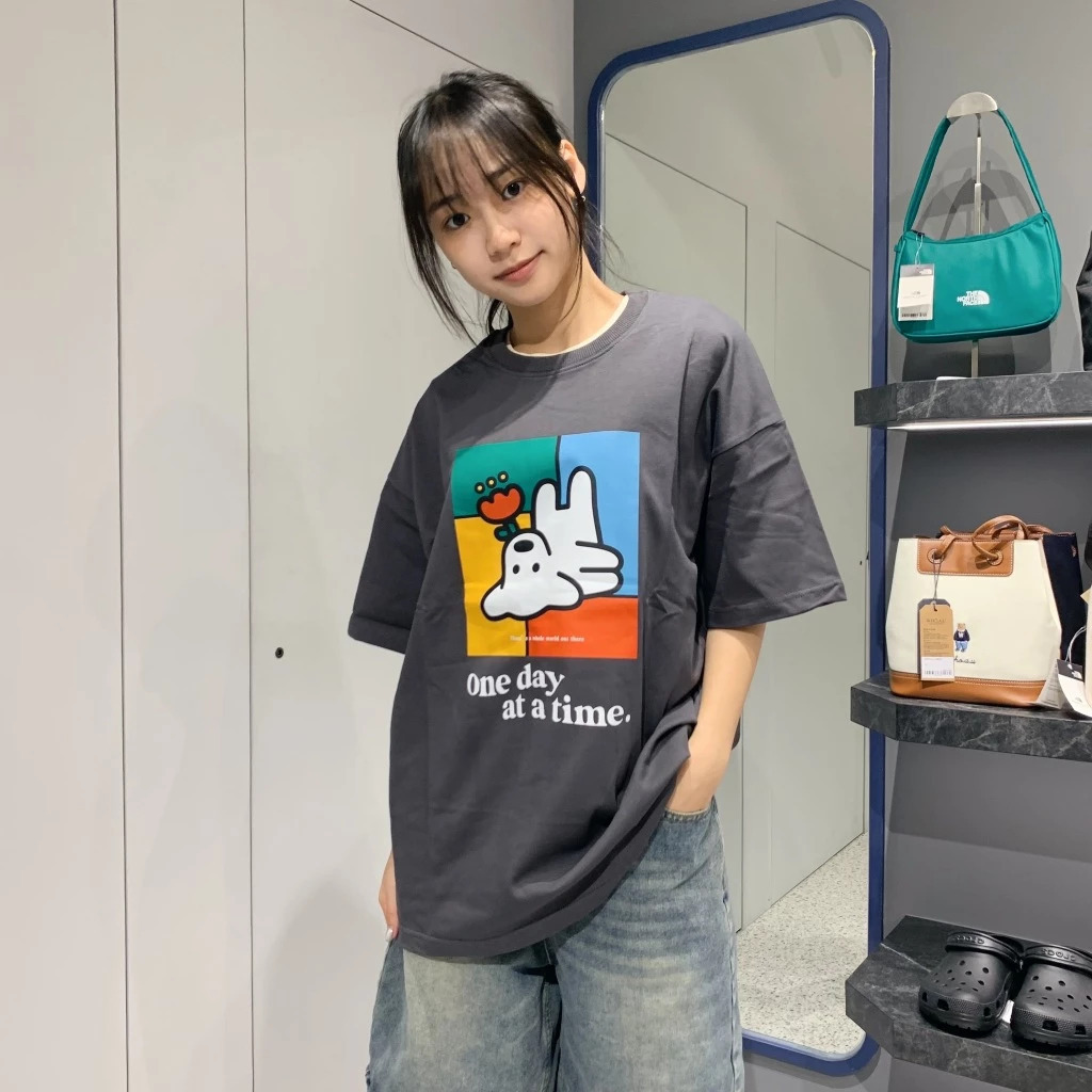 6326 抬腿狗厚磅短袖