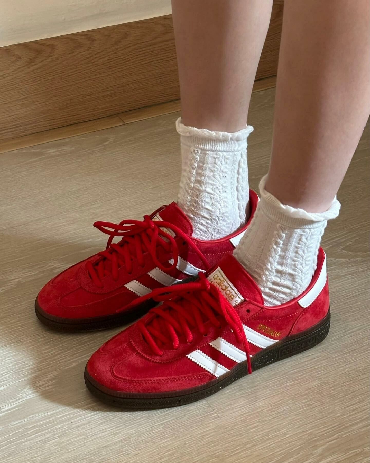 Adidas Originals Handball Spezial 紅色 正紅色 紅白 復古 生膠底 德訓鞋 FV1227/預購