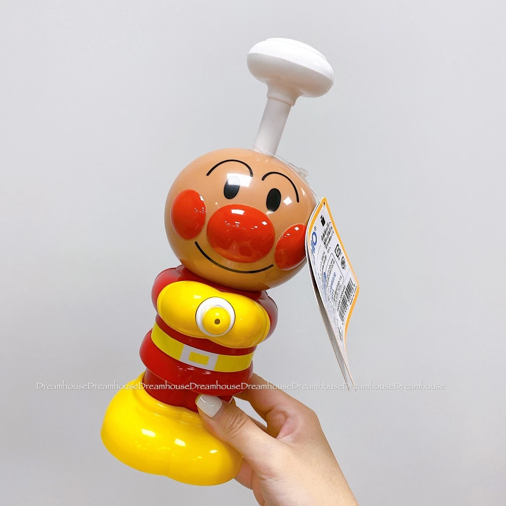 日本帶回 ANPANMAN 麵包超人 消防隊 水槍 兒童玩具 手動式水槍 按壓式水槍