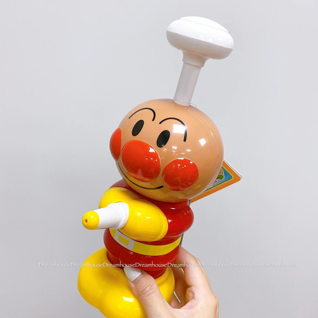 日本帶回 ANPANMAN 麵包超人 消防隊 水槍 兒童玩具 手動式水槍 按壓式水槍