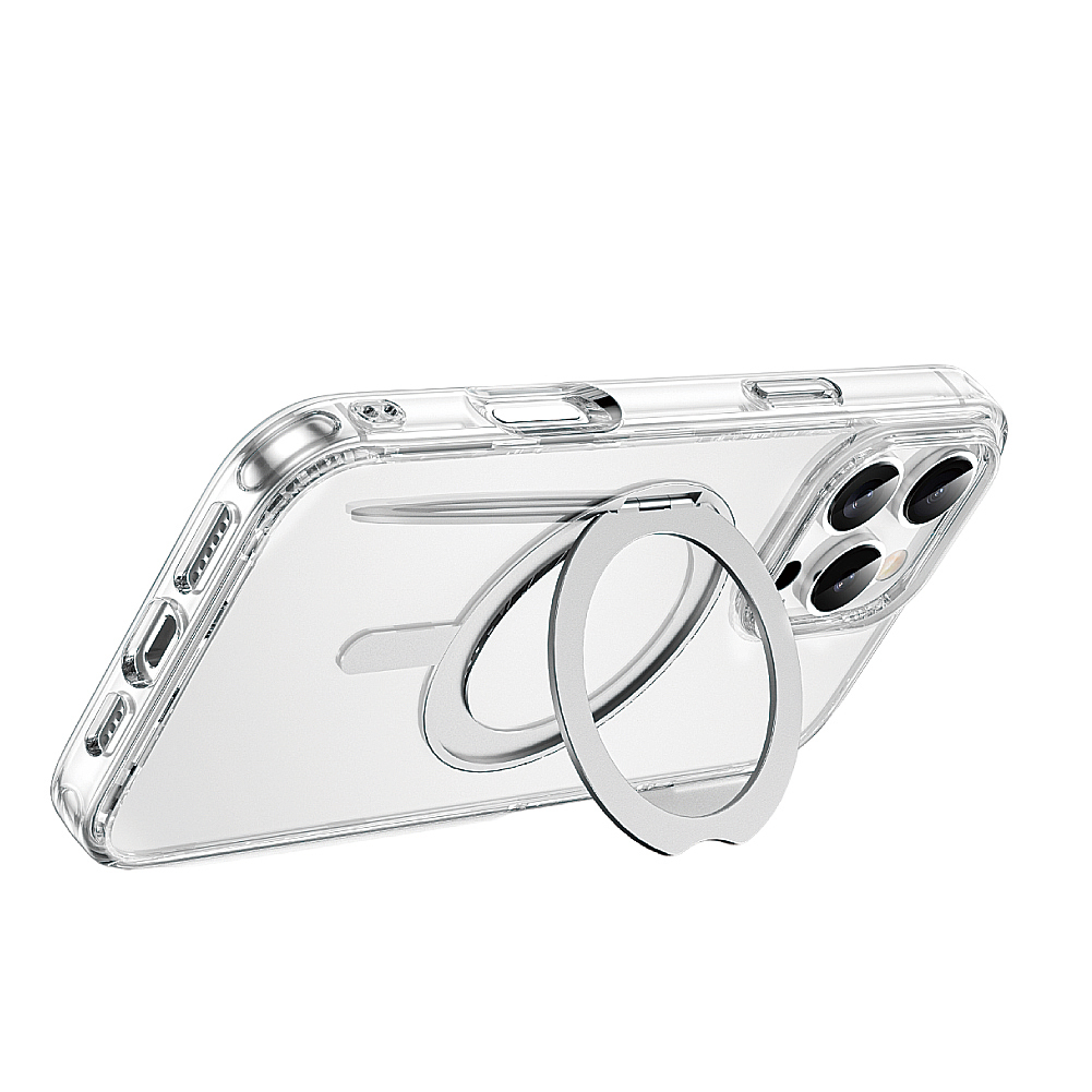 ＷiＷU 晶透支架磁吸手機殼 for iPhone 16