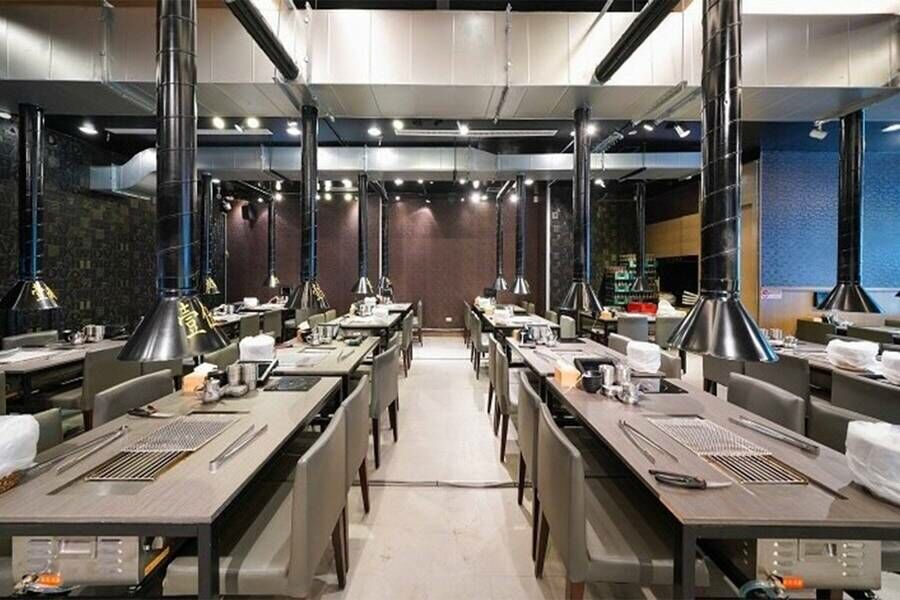 野饌燒肉活泰國蝦 座位區