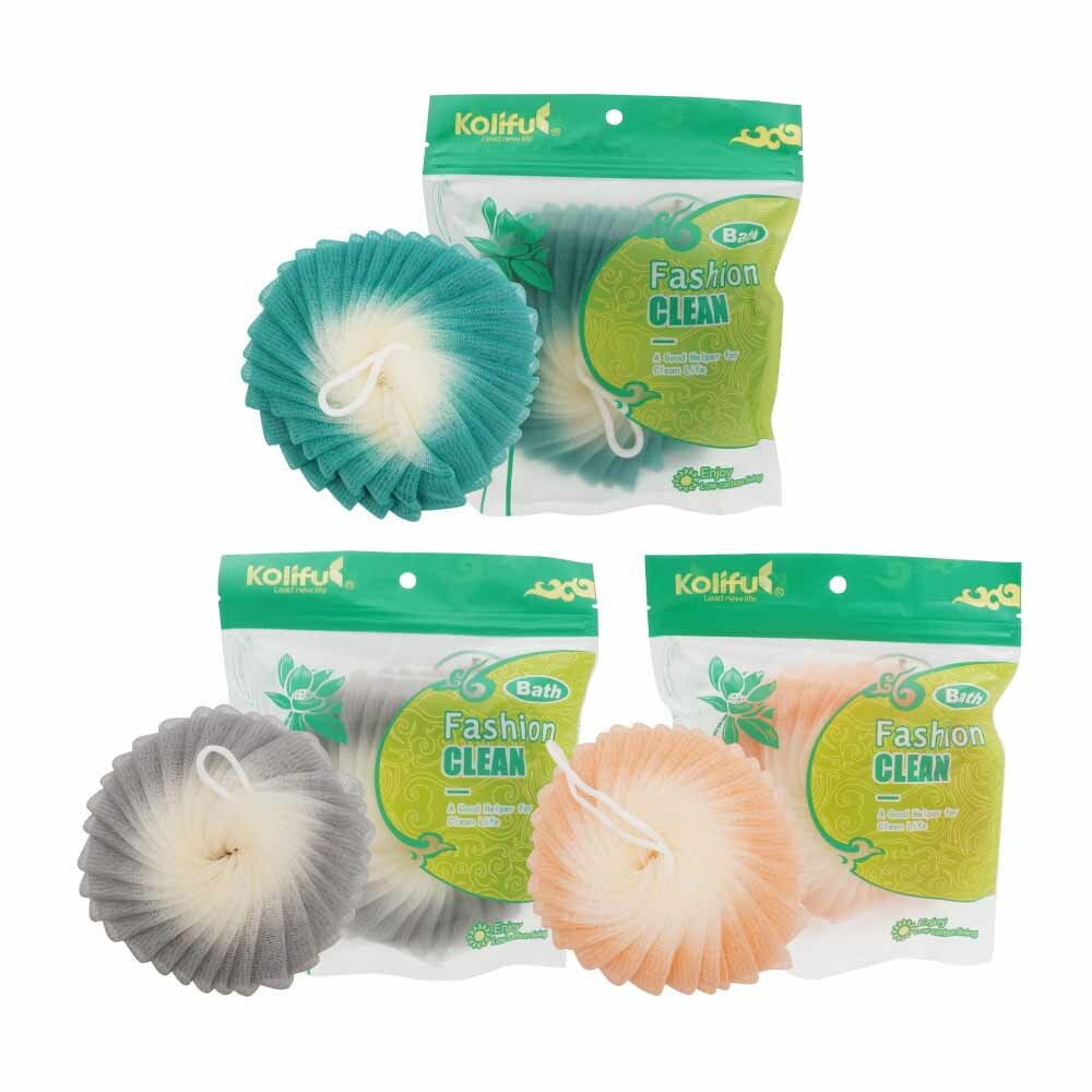 元氣熊 沐浴花球/三色/YBN-011