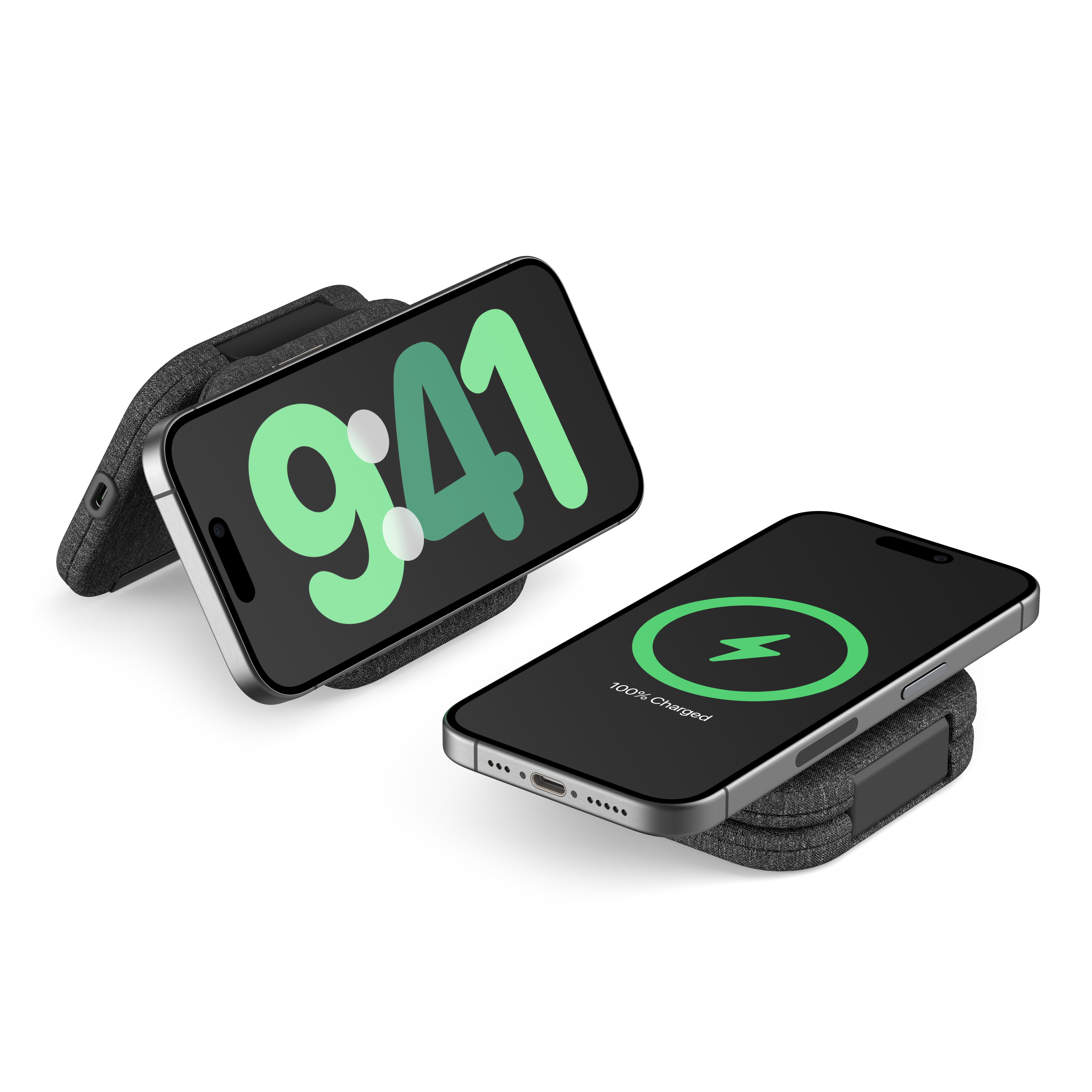 BoostCharge Pro Qi2 2合1 旅行磁吸充電板 15W