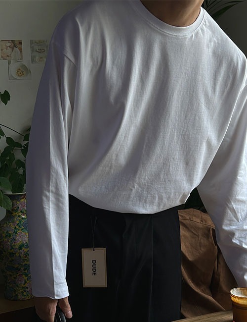 四季基礎素面長袖Ｔ