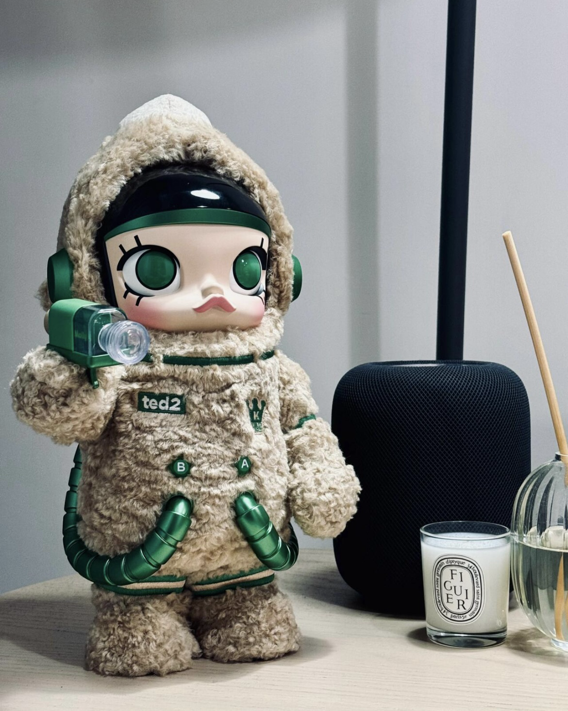 <官方正版授權>POPMART MEGA SPACE MOLLY Ted 2 400% 熊麻吉 泡泡瑪特