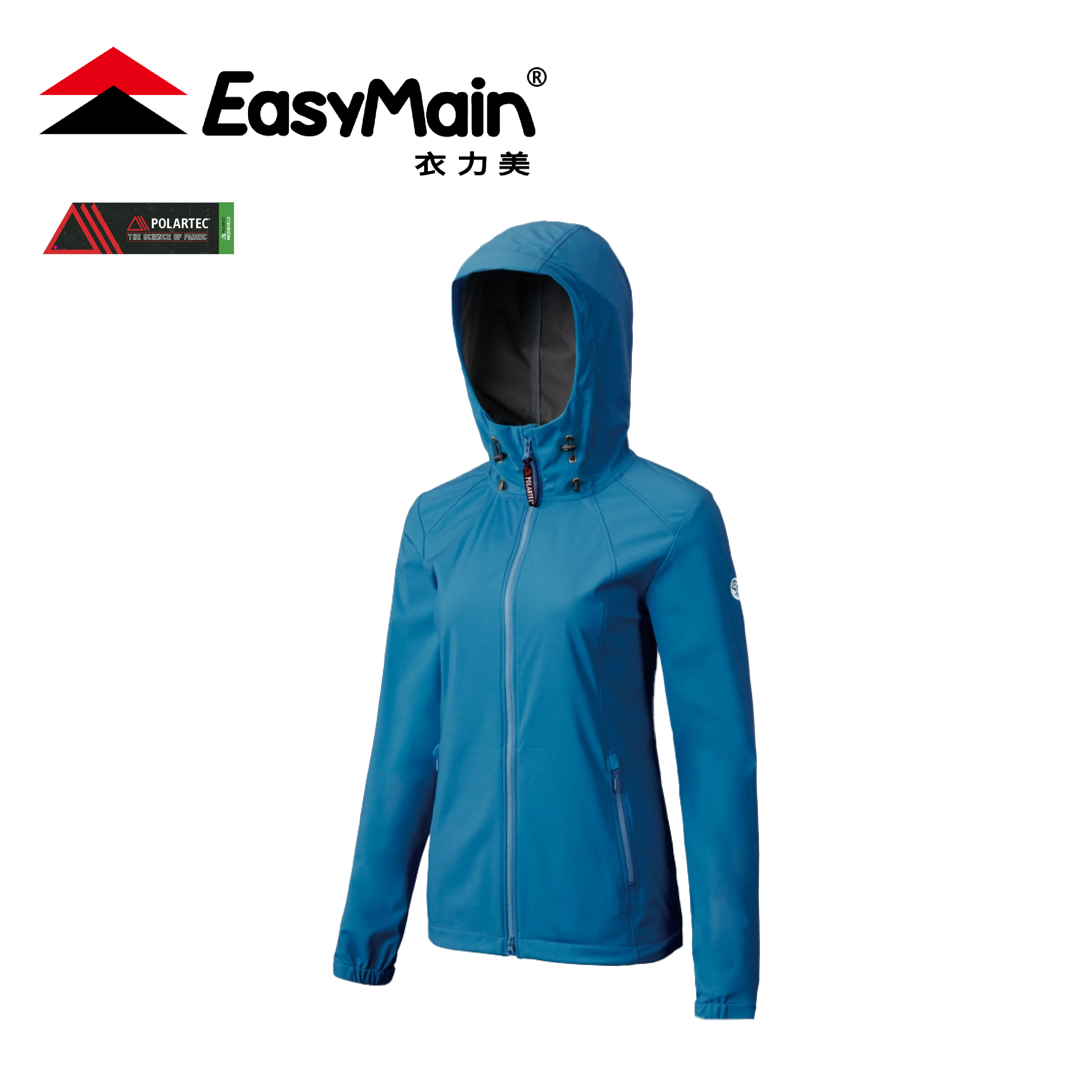 EasyMain 衣力美 超輕防風防水外套附口罩 女款 (2色) 05EMC21090
