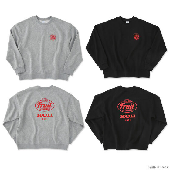 217421 Pbandai 預訂 2024/10月 STRICT-G FRUIT OF THE LOOM『機動武闘伝Gガンダム』スウェット キング・オブ・ハート⚠️⚠️落單前請先PM查詢貨源‼️‼️