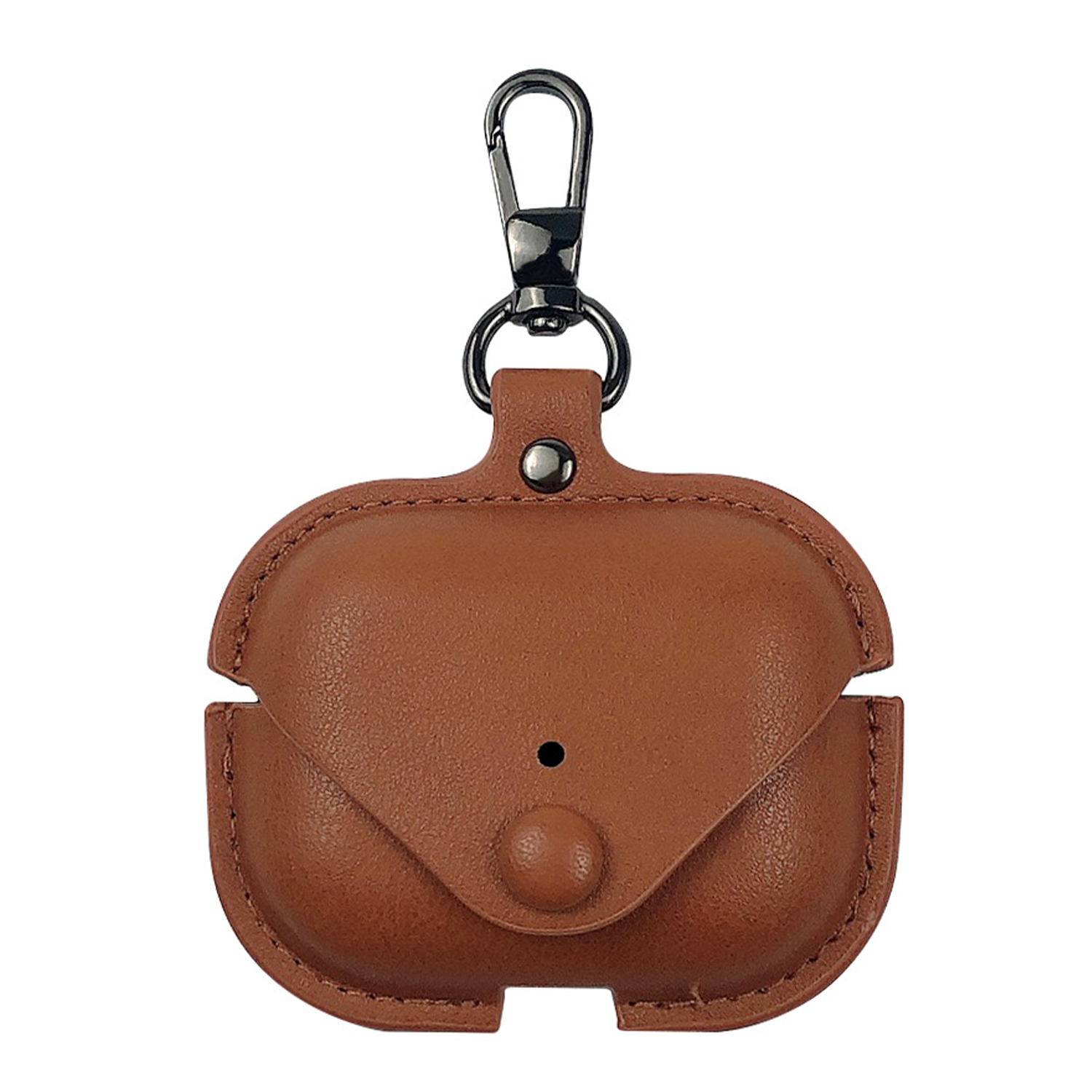 XPRO - Cross Leather - Airpods 4 Pro 3 Case 貼身掛扣皮紋保護套