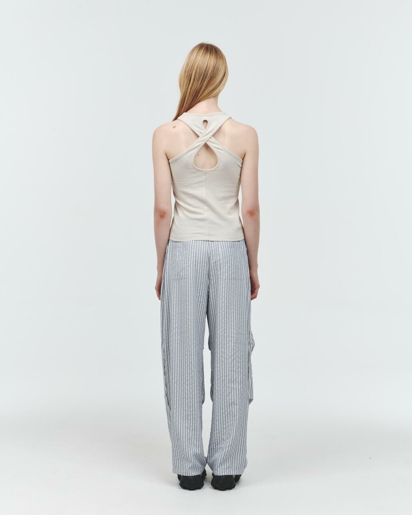 ODLY WORKSHOP Frogspawn Knee Dart Trousers